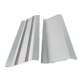 Profil Ekstrusi Aluminium Louver 6063 yang dapat disesuaikan